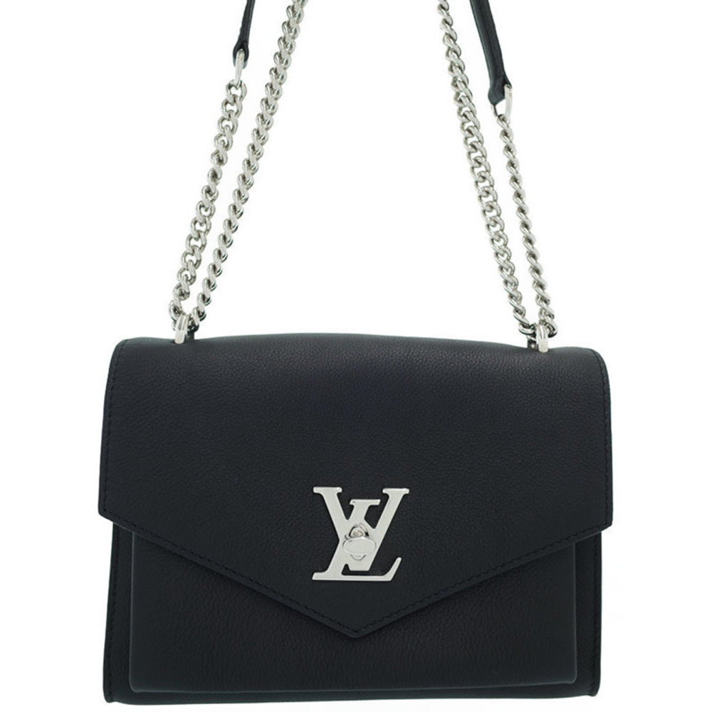 Louis Vuitton My LockMe BB Shoulder Bag Noir Black